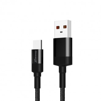 Кабель Grand-X USB-USB Type-C, 3A, Cu, 1м, Fast Сharge, Black 
 
Отправка данног. . фото 3