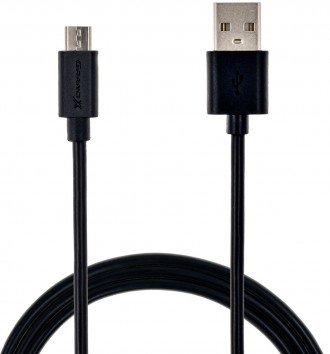 Кабель Grand-X USB-microUSB, Cu, 2,1A, Black, 1m 
 
Отправка данного товара прои. . фото 2