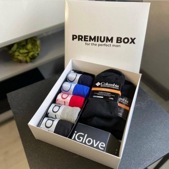 Premium Box СК
В комплект входить:
-5 трусів Calvin Klein (чорний, сірий, червон. . фото 8