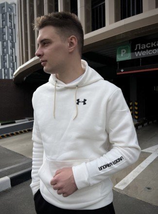 ❄️Зимний худи с начесом Under Armour белый (молочный)❄️
▪️Код товара RD032
▫️Мат. . фото 2