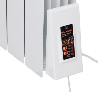 Електричний радіатор з терморегулятором на 11 секцій, корпус вироблений з бімета. . фото 3