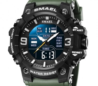 
Smael – бренд якісного, спортивного, тактичного годинника.Годинник має стильний. . фото 4