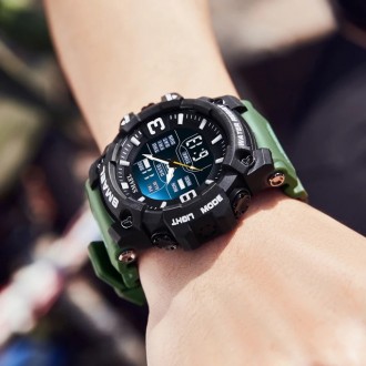 
Smael – бренд якісного, спортивного, тактичного годинника.Годинник має стильний. . фото 3