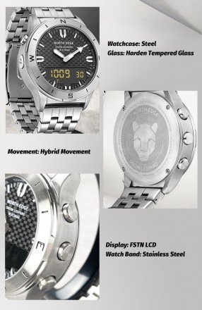 
NorthEdge - бренд тактичних годинників для пілотів таморяків. Годинник призначе. . фото 4
