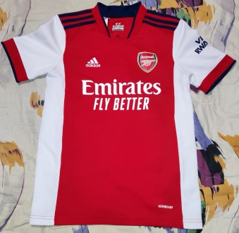 Подростковая футболка Adidas FC Arsenal London, Lilly, на рост, примерно 150-155. . фото 2