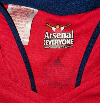 Подростковая футболка Adidas FC Arsenal London, Lilly, на рост, примерно 150-155. . фото 5