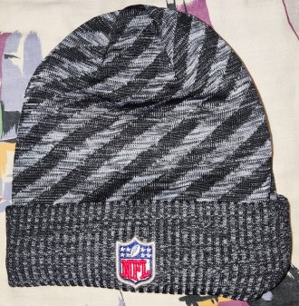 Зимняя шапочка New Era NFL Atlanta Falcons, 10%-шерсть,  двойная, флисовая подкл. . фото 3