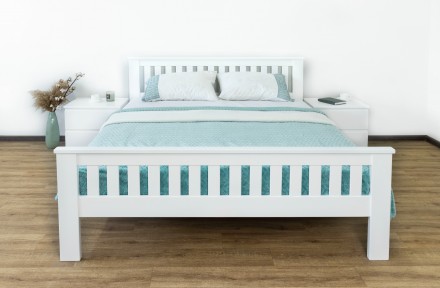 Пропонуємо сучасне двоспальне ліжко Жасмін з дерева.
Стиль Прованс або Модерн.
. . фото 6