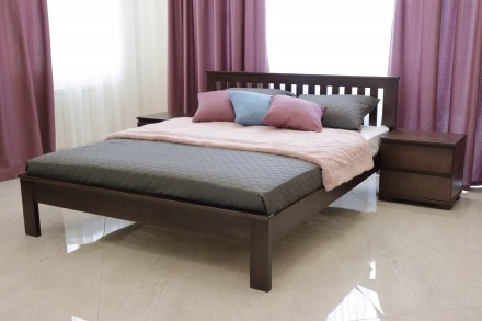 Пропонуємо сучасне двоспальне ліжко Жасмін з дерева.
Стиль Прованс або Модерн.
. . фото 8