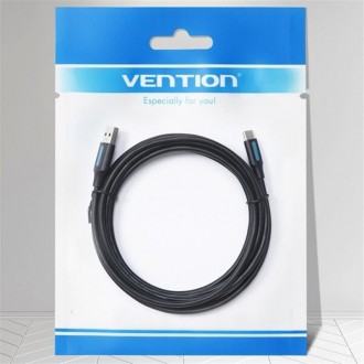 Кабель Vention USB Type-C - USB, 1.5m, Black 
 
Отправка данного товара производ. . фото 5