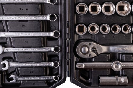 Профессиональный набор инструментов Mastertool 78-5182 используется для ремонта . . фото 6