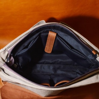 Мужская сумка-портфель из канваса и кожи RBcs-3960-3md TARWA. Изделие выполнено . . фото 6