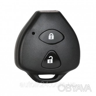 Корпус классического авто ключа Toyota (Без жала) 2 кнопки
Подходит для:
	Toyota. . фото 1