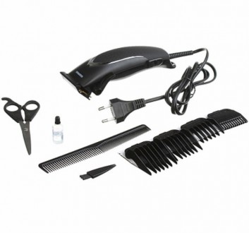 Надежная и качественная машинка для стрижки волос Gemei GM 809 поможет создать с. . фото 3