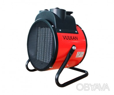 Vulkan SL-PTC5000R - якісний електричний обігрівач промислового класу із живленн. . фото 1