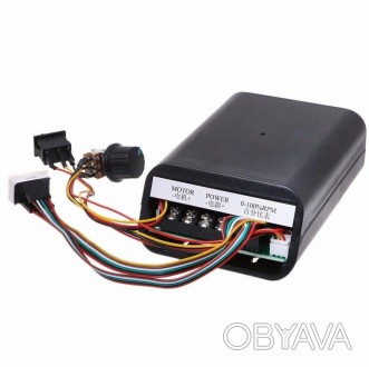 DC 10-55V MAX 60A CW CCW Реверсивный переключатель PWM контроллер скорости двига. . фото 1