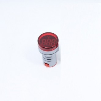 
Цифровий вольтметр AC 60-500V червоний AD16-22DSV панельний
Діапазон вимірюванн. . фото 3