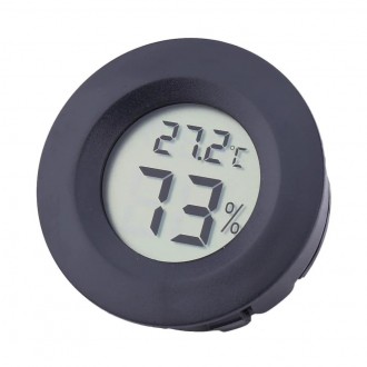 Компактний і недорогий термометр-гігрометр, незамінний прилад для вимірювання во. . фото 2