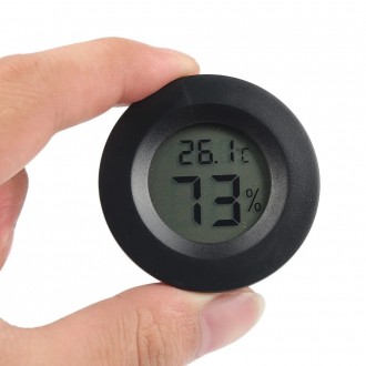 Компактний і недорогий термометр-гігрометр, незамінний прилад для вимірювання во. . фото 6