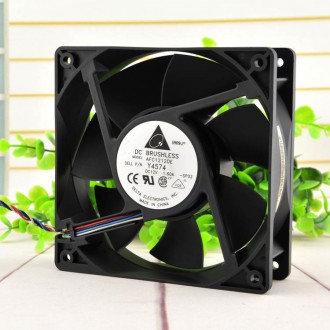 Вентилятор DELTA AFC1212DE 3900 RPM 2-pin 12V 1.6A. Кропивницкий. фото 1 Вентилятор DELTA AFC1212DE 3900 RPM 2-pin 12V 1.6A. Кропивницкий. фото 1