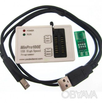 
Універсальний програматор Minpro100E призначений для програмування мікросхем па. . фото 1