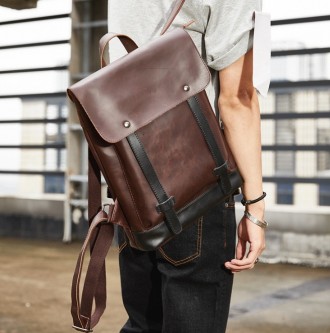 
Качественный мужской городской рюкзак эко кожа хаки
Характеристики:
Материал: к. . фото 2