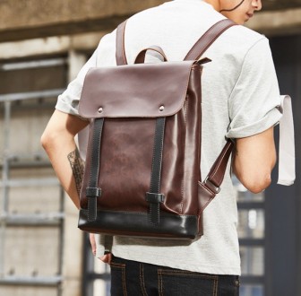 
Качественный мужской городской рюкзак эко кожа хаки
Характеристики:
Материал: к. . фото 6