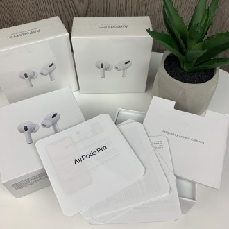 Беспроводные наушники AirPods Pro люкс реплика 1:1 белые, высококачественная коп. . фото 3