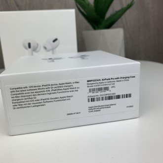 Беспроводные наушники AirPods Pro люкс реплика 1:1 белые, высококачественная коп. . фото 10