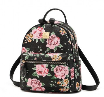 Детский прогулочный рюкзак с цветами, качественный рюкзачок для девочек с цветоч. . фото 10