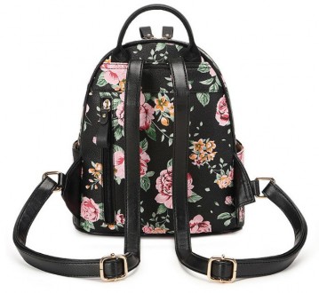 Детский прогулочный рюкзак с цветами, качественный рюкзачок для девочек с цветоч. . фото 8
