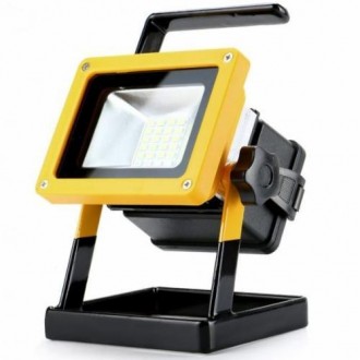 Прожектор аккумуляторный Work Lamp PR 580, 4800 mAh, 220 V, 12 V, черно-желтый. Дніпро. фото 1 Прожектор аккумуляторный Work Lamp PR 580, 4800 mAh, 220 V, 12 V, черно-желтый. Дніпро. фото 1