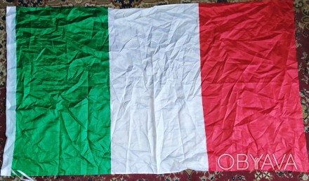 Флаг Италии, размер 150х90см, 100грн, личная встреча, высылаю после оплаты. . фото 1