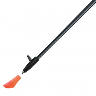 Gabel X-1.35 Black/Orange 125 - недорогі легкі карбонові палиці, що призначені д. . фото 5