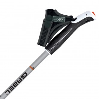 Gabel X-1.35 Black/Orange 125 – недорогие легкие карбоновые палки, предназ. . фото 3