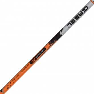 Gabel X-1.35 Black/Orange 125 - недорогі легкі карбонові палиці, що призначені д. . фото 4