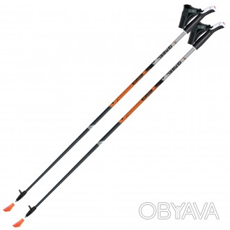 Gabel X-1.35 Black/Orange 125 – недорогие легкие карбоновые палки, предназ. . фото 1