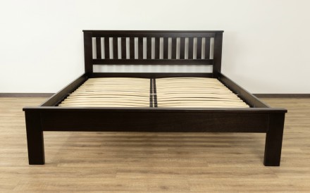Пропонуємо сучасне двоспальне ліжко Жасмін з низьким узніжжям з дерева.
Стиль П. . фото 4