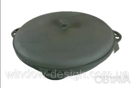 
Лита чавунна посуд без покриття (зі спеціальною термічною обробкою)
Діаметр 300. . фото 1