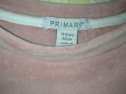 Плюшевый стильный реглан, кофточка, свитер, девочке 9-12 лет, Primark, р.152.
П. . фото 3