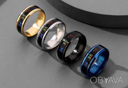 Кольцо-термометр - температурное кольцо, которое показывает температуру тела гол