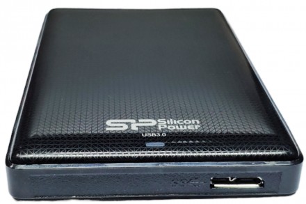 
Жесткий диск внешний 400GB USB 3.0 Silicon Power Diamond D03 SP400GBPHDD03S3K B. . фото 4