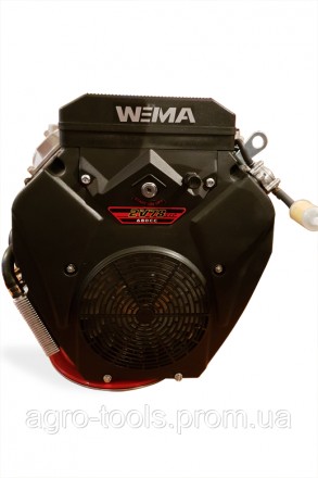 Бензиновий двигун Weima WM2V78F з виходом вала під шпону
Завдяки примусовій сист. . фото 2