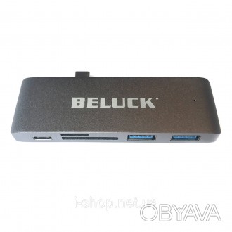 Описание / Характеристики
USB hub BELUCK это многофункциональный кардридер, адап. . фото 1