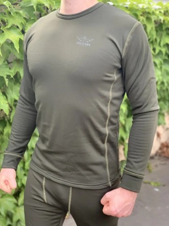 Тактическое термобелье MILITARY PLUS для военных ЗСУ Khaki. Харьков. фото 1