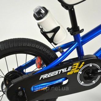
Детский велосипед Royal Baby Freestyle Steel 14".
 Яркий детский велосипед с ши. . фото 10