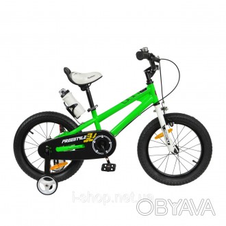 
Детский велосипед Royal Baby Freestyle Steel 16".
 Яркий детский велосипед с ши. . фото 1
