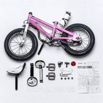 
Детский велосипед Royal Baby Freestyle Steel 16".
 Яркий детский велосипед с ши. . фото 5