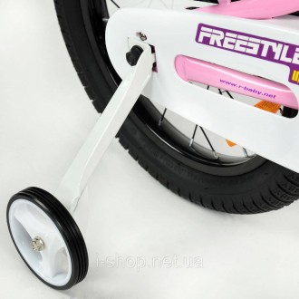 
Детский велосипед Royal Baby Freestyle Steel 18".
 Яркий детский велосипед с ши. . фото 11