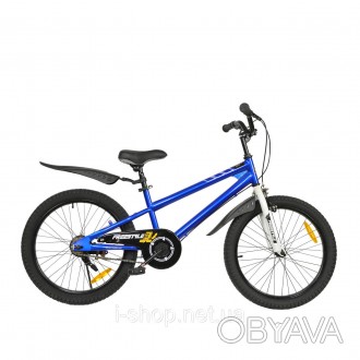 
Детский велосипед Royal Baby Freestyle Steel 20".
 Яркий детский велосипед с ши. . фото 1